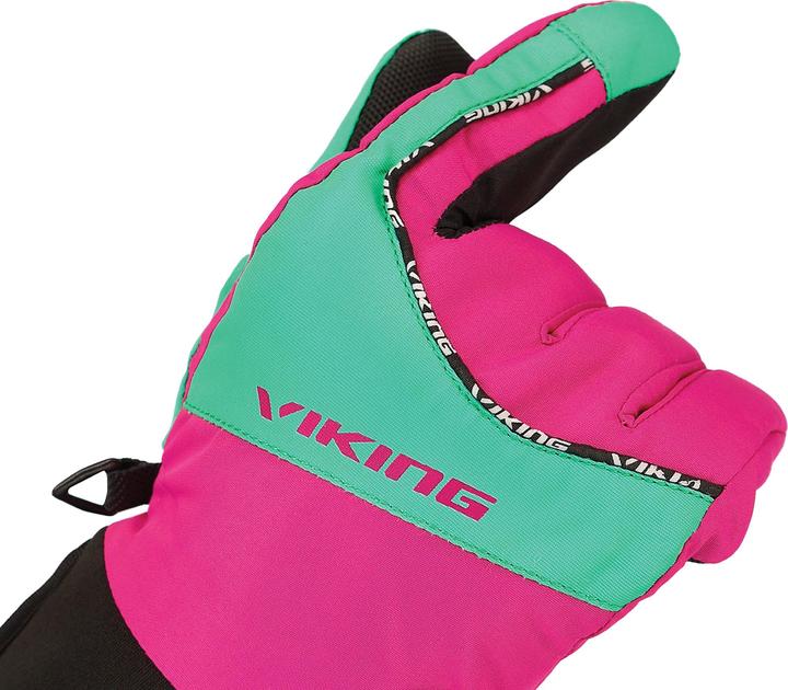 Image du produit Vikingsports Viking Europe Fin gants enfants rose/vert taille 5 2021 Gants d'extérieur (5)