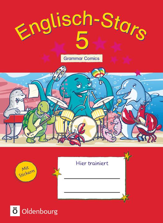 Produktbild Englisch-Stars 5. Schuljahr. Allgemeine Ausgabe. Übungsheft mit Lösungen (Deutsch, Englisch, Sydney Thorne, 2018)