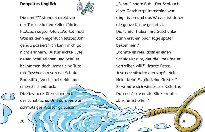 Produktbild Kosmos Die drei??? Kids, Bücherhelden 2. Klasse, Geister in der Schule (Deutsch, Ulf Blanck, Stefani Kampmann, Boris Pfeiffer, 2024)