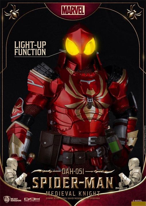 Image du produit Beast Kingdom AF Medieval Knight Spider-Man DAH 20 cm