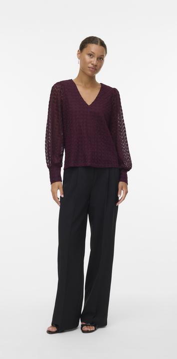 Produktbild Vero Moda Vmbecca Ls V-Neck Lace Top Jrs Noos (S)