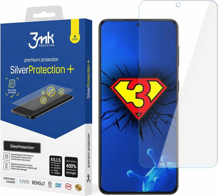 Actual product image 3MK protective film SilverProtection+ for Samsung Galaxy S22 (1 Piece, Samsung Galaxy S22)