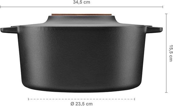 Produktbild Fiskars Kochtopf Norden Gusseisen 6L (Kochtopf, Gusseisen)
