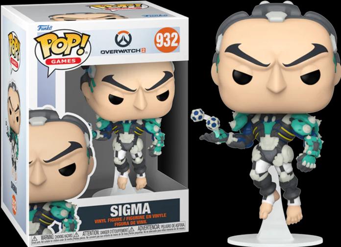 Actual product image Funko Overwatch 2 POP! Games Vinyl figurine Sigma 9 cm