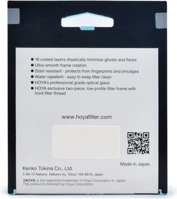 Actual product image Hoya Fusion ONE Next CIR-PL Filter (43 mm, Polarizing filter)