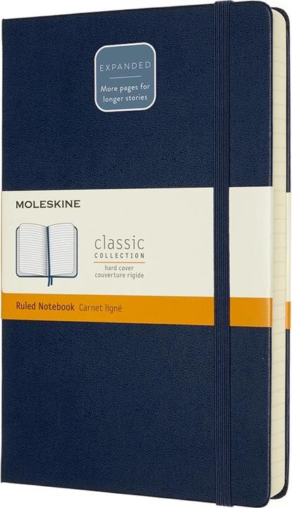 Actual product image Moleskine Notebook HC L/A5 (Lined, Hardcover)