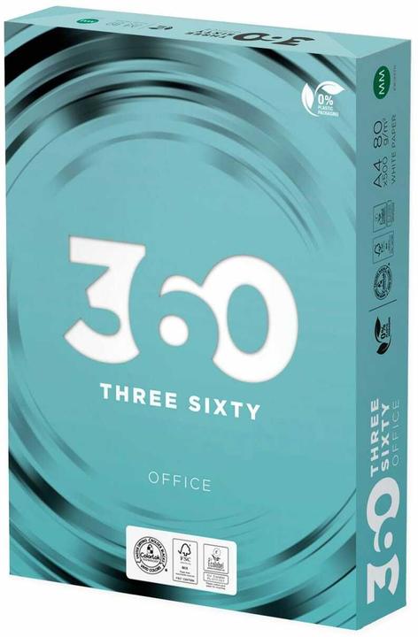 Immagine prodotto Insta360 Kopierpapier Office A3, Weiss, 80 g/m², 50000 Blatt (80 g/m², A3)