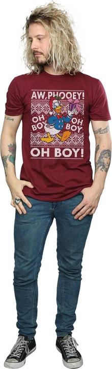 Immagine prodotto Disney Donald Duck Christmas Fair Isle Maglietta Uomo (XL)
