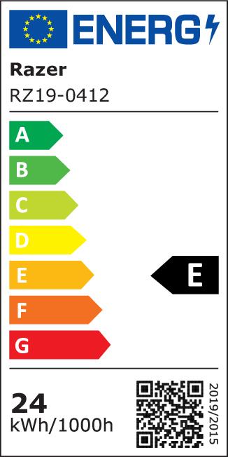 Energie-Label Razer Key Light Chroma (2800 lm)