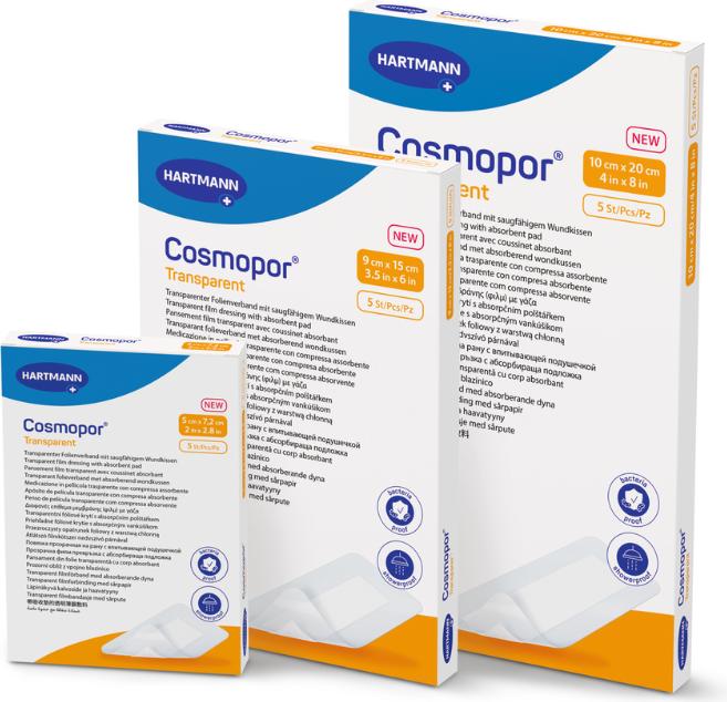 Immagine prodotto Cosmopor Trasparente, 9x10cm, sterile (25 pz) (50 x)