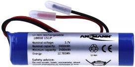Produktbild Ansmann Li-Ion Battery Pack 1S1P (1 Stk., 18650, 3500 mAh)
