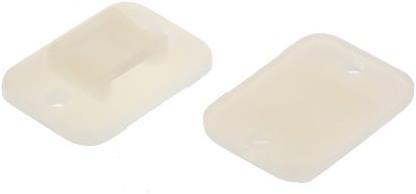 Image du produit HellermannTyton Mounting Base Ty3 G1 (Boucles de fixation, 20 mm, 100 pcs)
