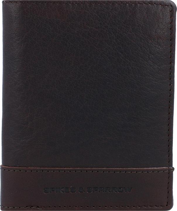 Spikes & Sparrow Porte-monnaie RFID en cuir 10 cm