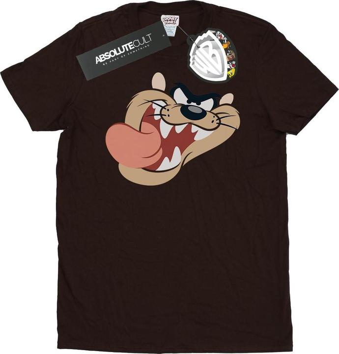 Looney Tunes Tasmanian Devil Face TShirt (L)
