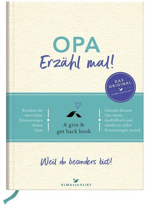 Produktbild Opa, erzähl mal! | Elma van Vliet (Deutsch, Elma van Vliet, 2016)