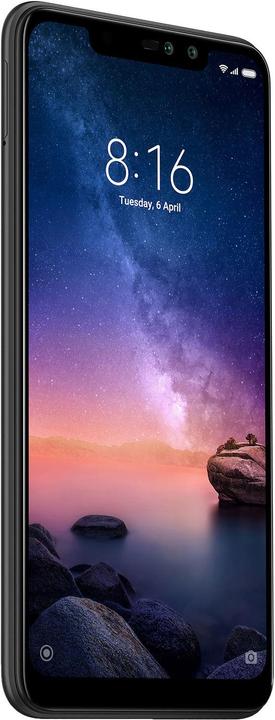 Produktbild Xiaomi Redmi Note 6 Pro (64 GB, Black, 6.20", Hybrid Dual SIM, 12 Mpx, 4G)