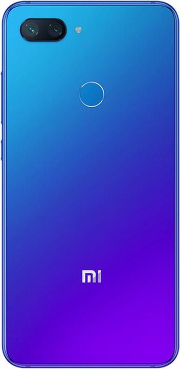 Produktbild Xiaomi Mi 8 Lite (128 GB, Aurora Blue, 6.26", Hybrid Dual SIM, 12 Mpx, 4G)