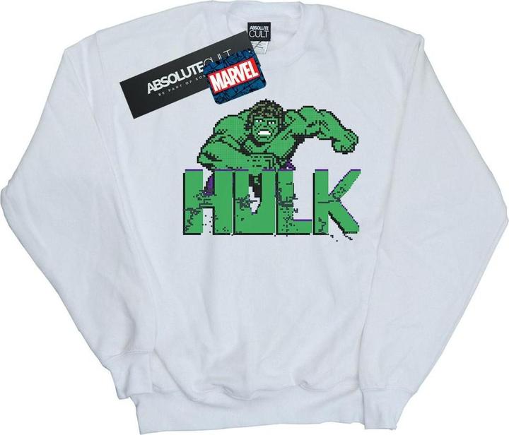 Image du produit - Sweat HULK PIXELATED - Homme (4XL)