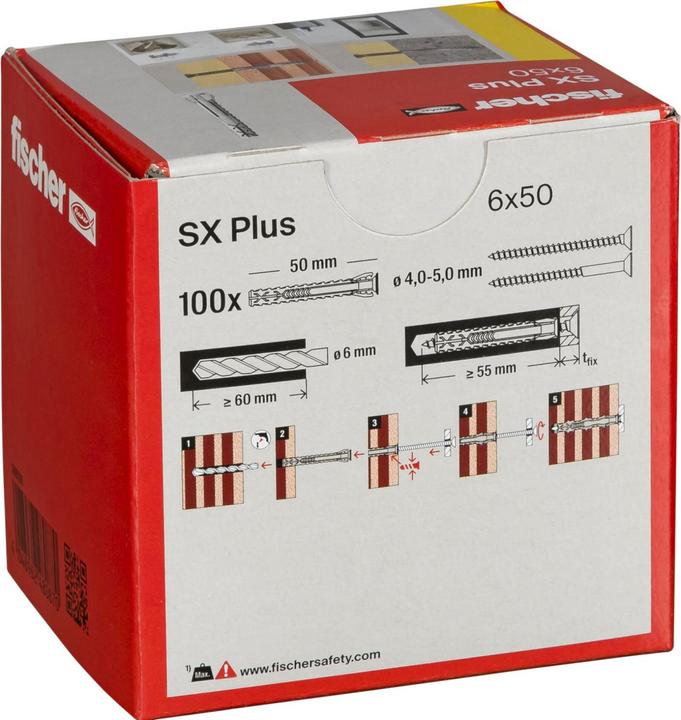 Actual product image Fischer Cheville à expansion (100 pcs.)