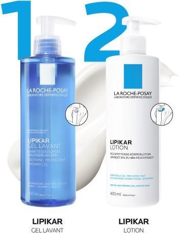 Actual product image La Roche Posay Lipikar Anti-Dryness (Body milk, 400 ml)