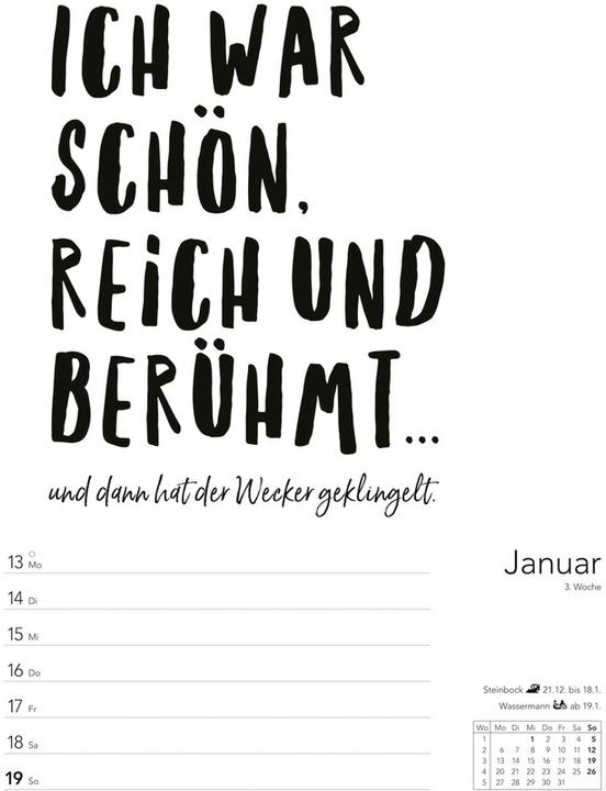 Produktbild Harenberg Typo-Sprüche (25 x 35 cm, Harter Einband, Deutsch)