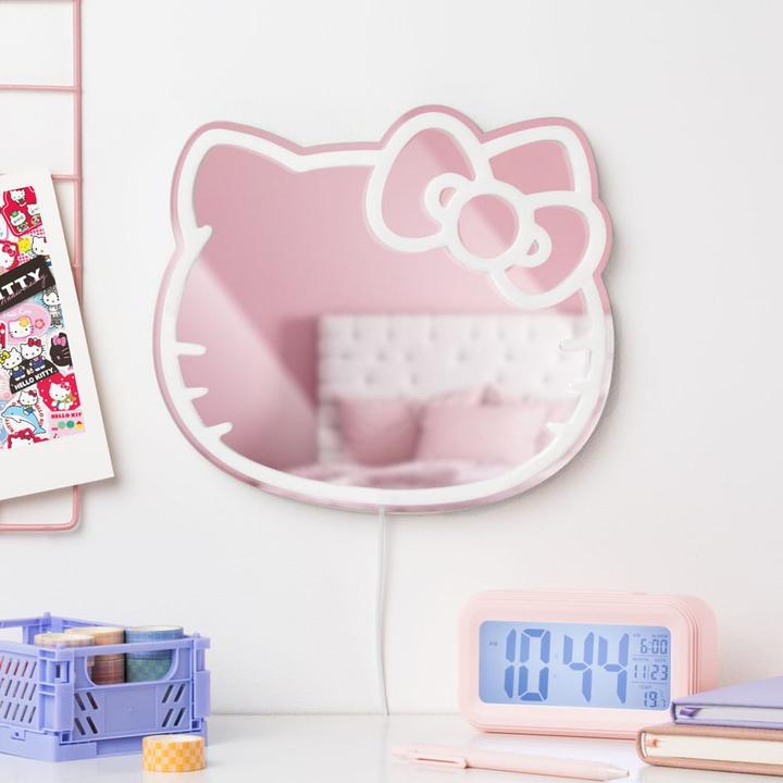 Actual product image Paladone Products Paladone Lampada Neon da Muro Specchio Hello Kitty