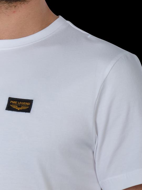 Image du produit Pme Legend T-shirt manches courtes col ras du cou blanc brillant (M)