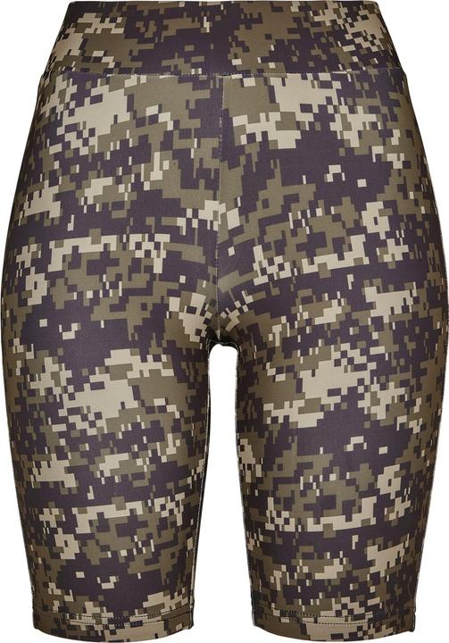 Image du produit Urban Classics Ladies High Waist Camo Tech Cycle Shorts (XS)