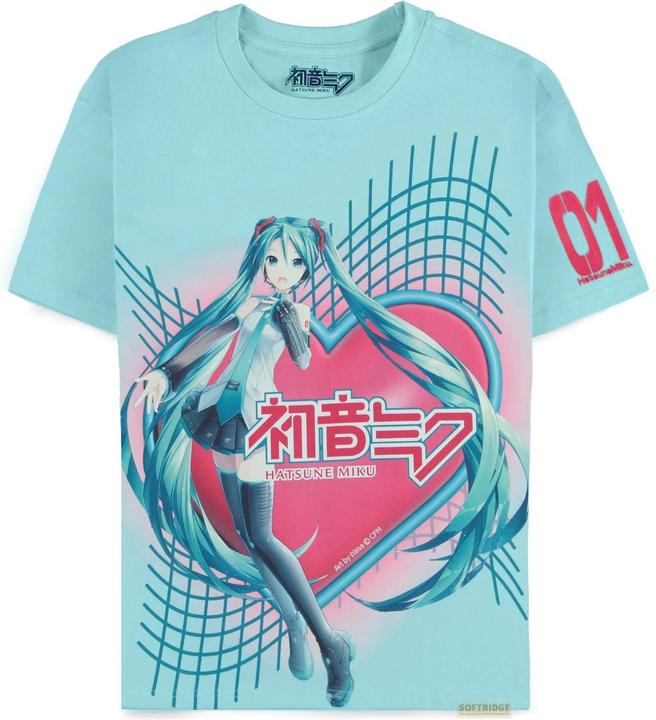 Immagine prodotto Difuzed Hatsune Miku - Maglietta unisex Metaverse a maniche corte - L (L)