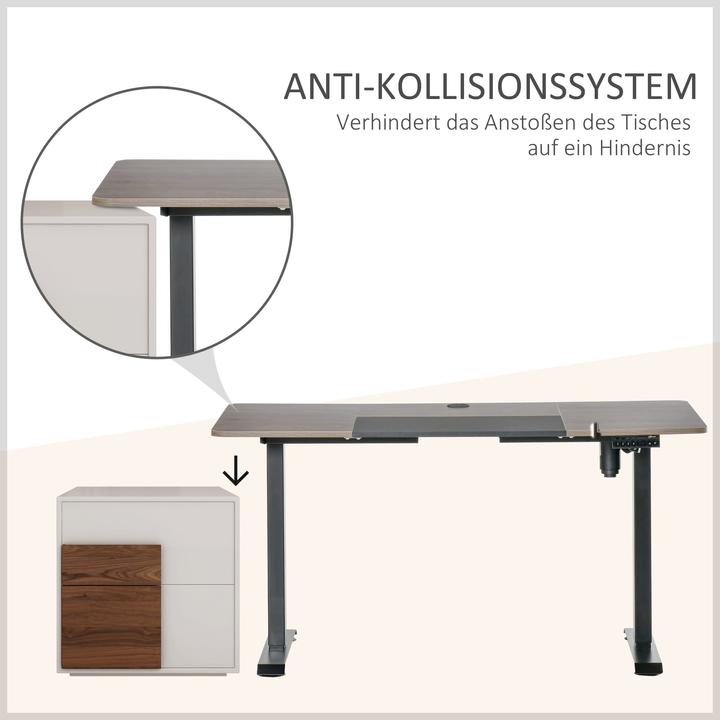 Produktbild Jamb Elektrischer Schreibtisch (140 x 70 x 116 cm)