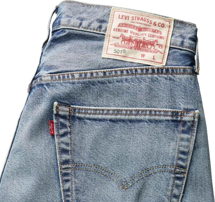 Actual product image Levis Mens 501 Original Circular Recycled Jeans (34)