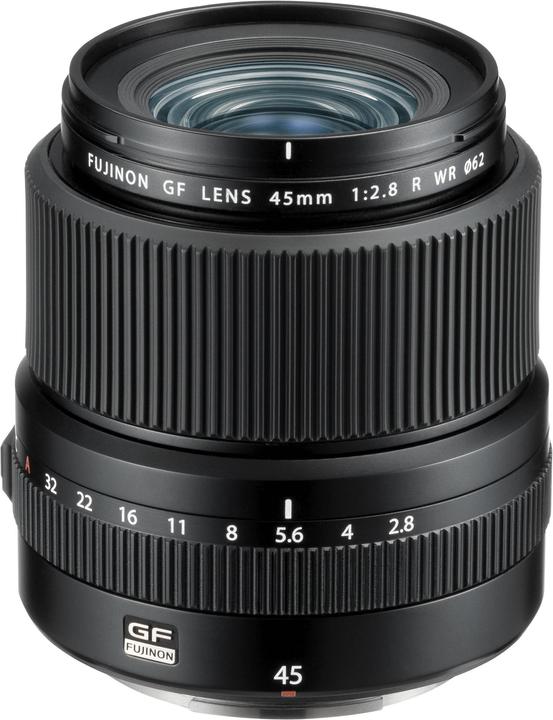 Fujifilm Fujinon GF 45mm f/2.8 R WR (Fujifilm Fujinon GF, Format moyen)