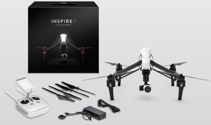 Actual product image DJI Inspire One with remote control (18 min, 2935 g)
