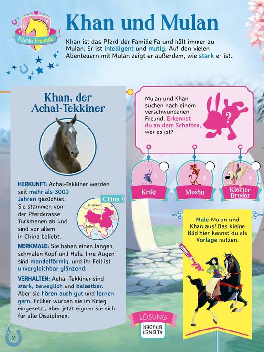 Produktbild Disney Prinzessin: Pferde und Prinzessinnen