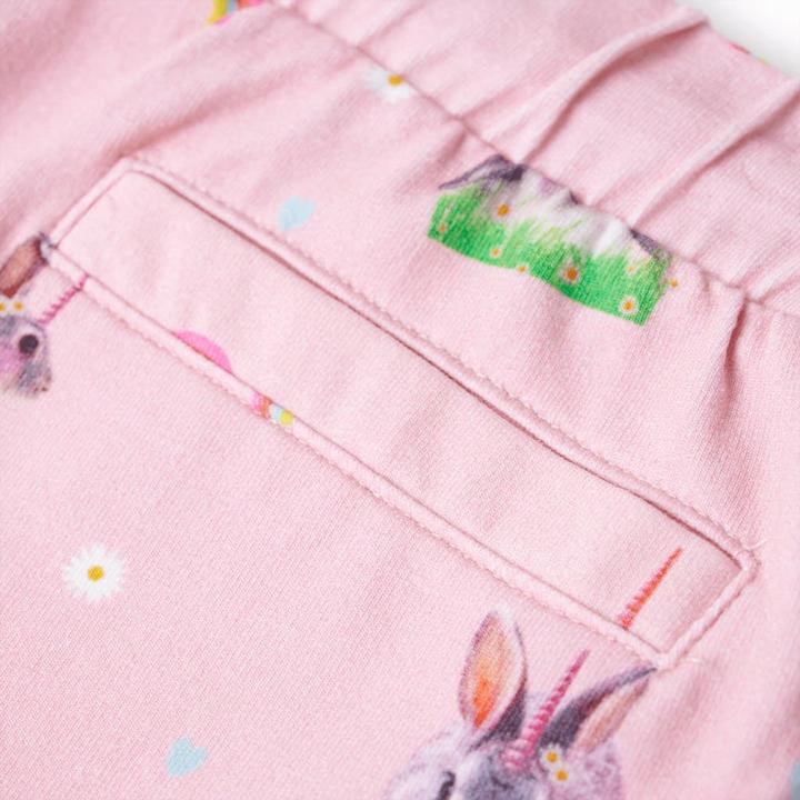 Actual product image VidaXL Children's shorts with drawstring Light pink 92,Material: 92 (92)