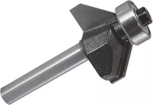Produktbild Dedra Holzfräser mit Hartmetalleinsätzen - Fräsen 45° mit Lager (07F102B)