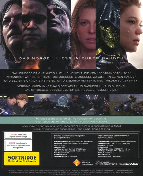 Image du produit 505 Games Death Stranding - Édition de luxe (PC, Multilingue)