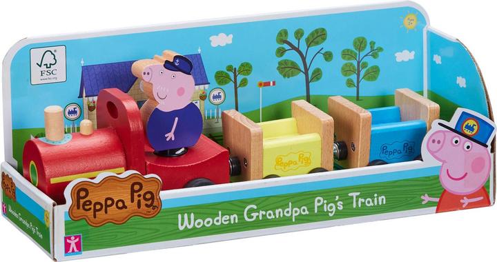 Produktbild Proxy Peppa Pig - Wooden Train and Figure (20-00111)