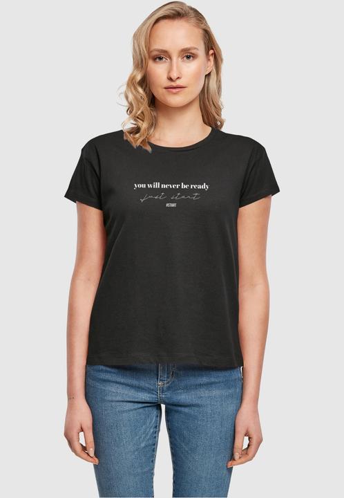 Actual product image Merchcode Ladies Just Start Box Tee - 118423 (XS)