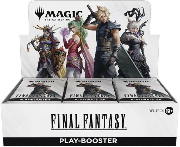 Produktbild Magic the Gathering Magic: The Gathering Final Fantasy Play-Booster Display -DE-, Sprache: Deutsch (Deutsch, Booster Display)