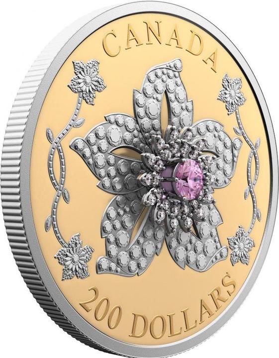 Immagine prodotto The Royal Mint Gold 'Williamson-Diamantbrosche' 60 g PP - Rosa Turmalin 2025 (999.90, 2025)