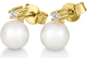 Breuning OHRSCHMUCK - A.ZP/Brill. 0,06 Ct. H/si (750/18 K Gold)