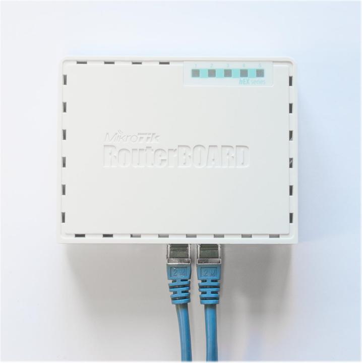 Actual product image MikroTik Rb750gr3 Hex