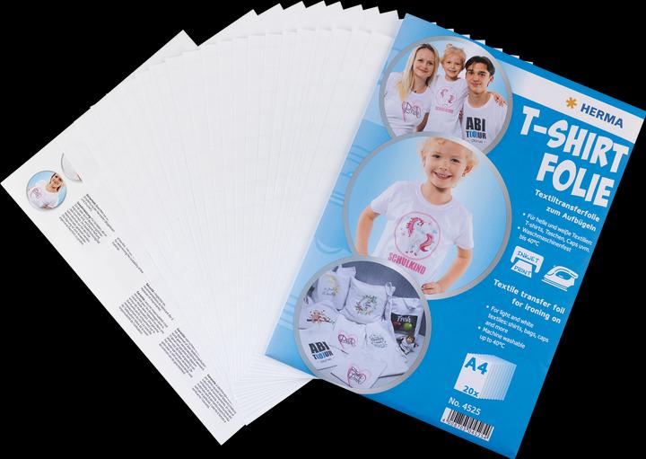 Produktbild HERMA T-Shirt Folie A4