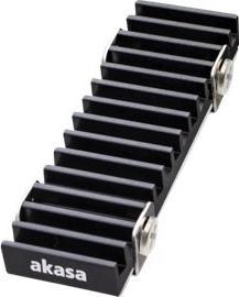 Actual product image Akasa Gecko Pro heatsink for M.2 SSDs - aluminum
