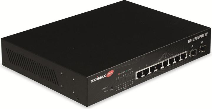 Image du produit edimax Switch Pro 8x GE GS-5208PLG V2 POE (8 Ports)