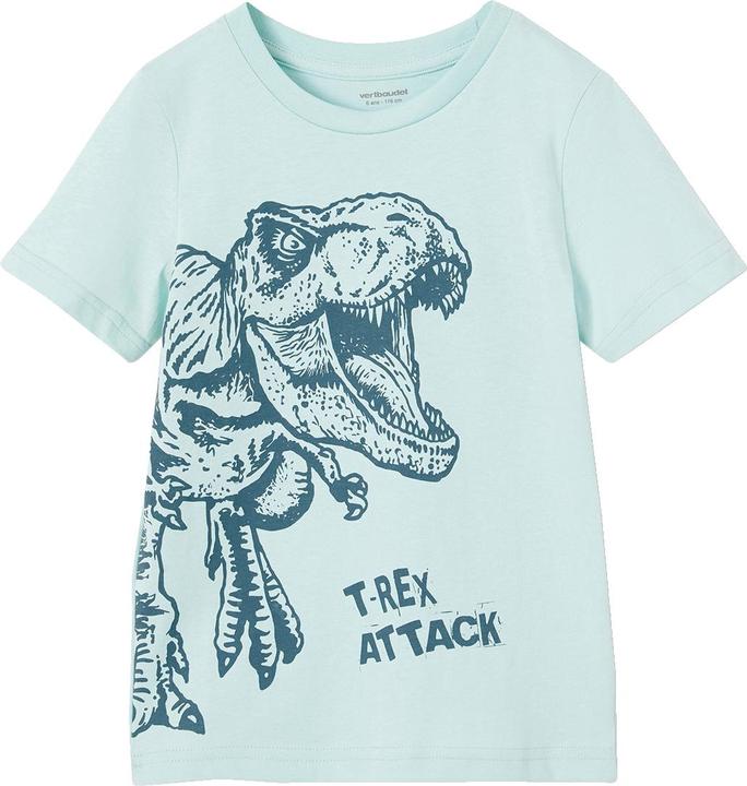 Vertbaudet Jungen T-Shirt BASIC mit Print vorn (140)
