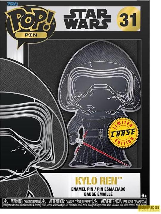 Actual product image Funko POP! Pin! Star Wars : Kylo Ren (31)
