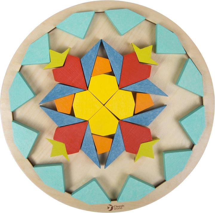 Actual product image Classic World Mandala (72 pieces)