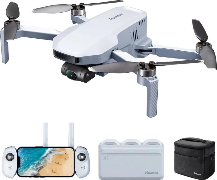 Image du produit Potensic Atom Fly More Combo (32 min, 249 g, 12 Mpx)
